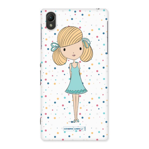 Cute Girl Back Case for Xperia Z1