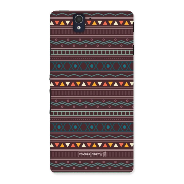 Classic Aztec Pattern Back Case for Xperia Z