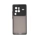 Dark Frosted Translucent Matte (with Raised Camera Protection) Classic Back Case for Vivo X80 Pro