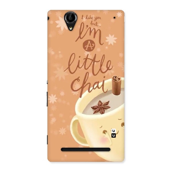 A Little Chai Back Case for Sony Xperia T2