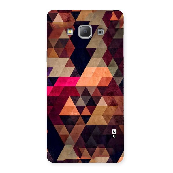 Abstract Beauty Triangles Back Case for Galaxy A7