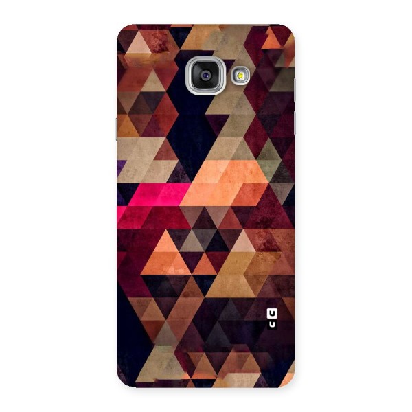 Abstract Beauty Triangles Back Case for Galaxy A7 2016