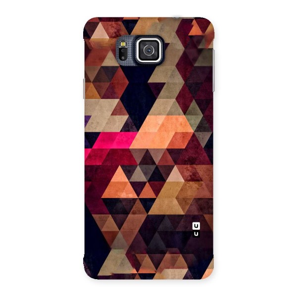 Abstract Beauty Triangles Back Case for Galaxy Alpha