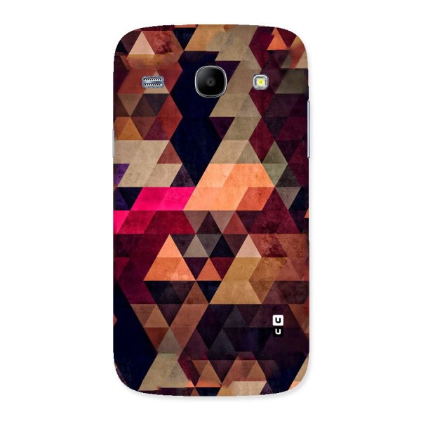 Abstract Beauty Triangles Back Case for Galaxy Core