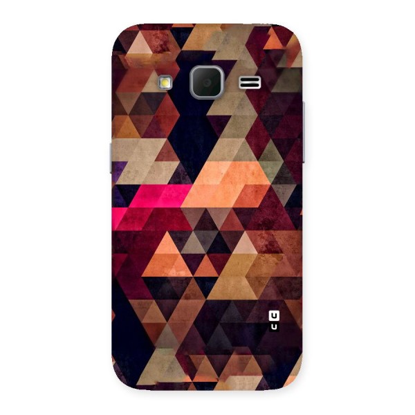 Abstract Beauty Triangles Back Case for Galaxy Core Prime
