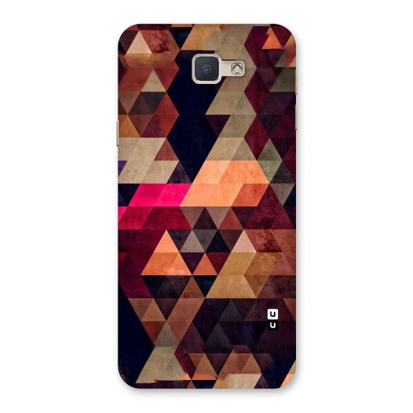 Abstract Beauty Triangles Back Case for Galaxy J5 Prime