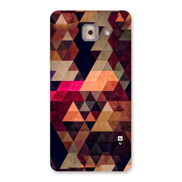 Abstract Beauty Triangles Back Case for Galaxy J7 Max