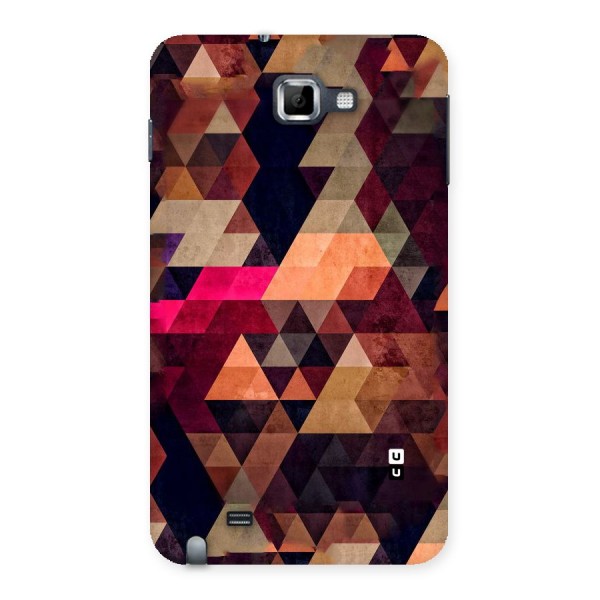 Abstract Beauty Triangles Back Case for Galaxy Note