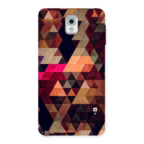 Abstract Beauty Triangles Back Case for Galaxy Note 3