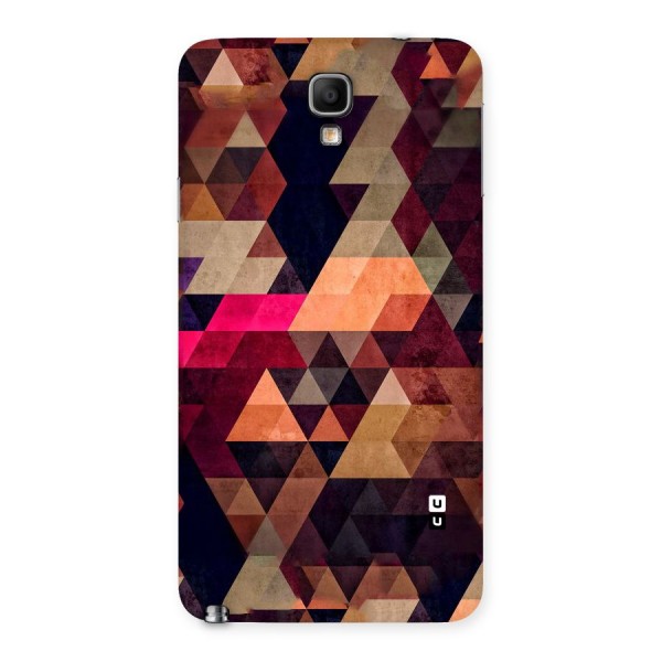 Abstract Beauty Triangles Back Case for Galaxy Note 3 Neo