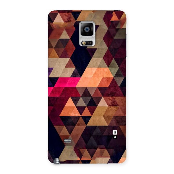 Abstract Beauty Triangles Back Case for Galaxy Note 4