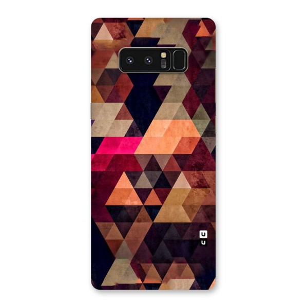 Abstract Beauty Triangles Back Case for Galaxy Note 8