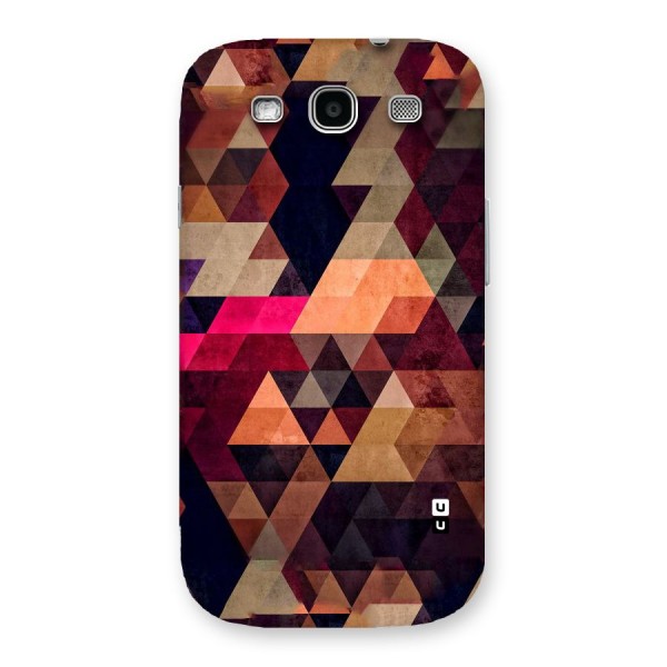 Abstract Beauty Triangles Back Case for Galaxy S3