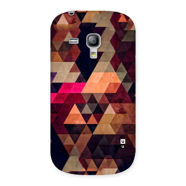 Abstract Beauty Triangles Back Case for Galaxy S3 Mini
