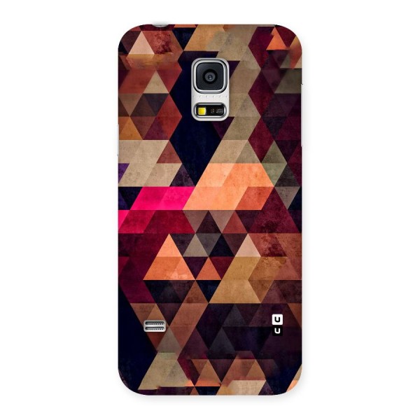 Abstract Beauty Triangles Back Case for Galaxy S5 Mini