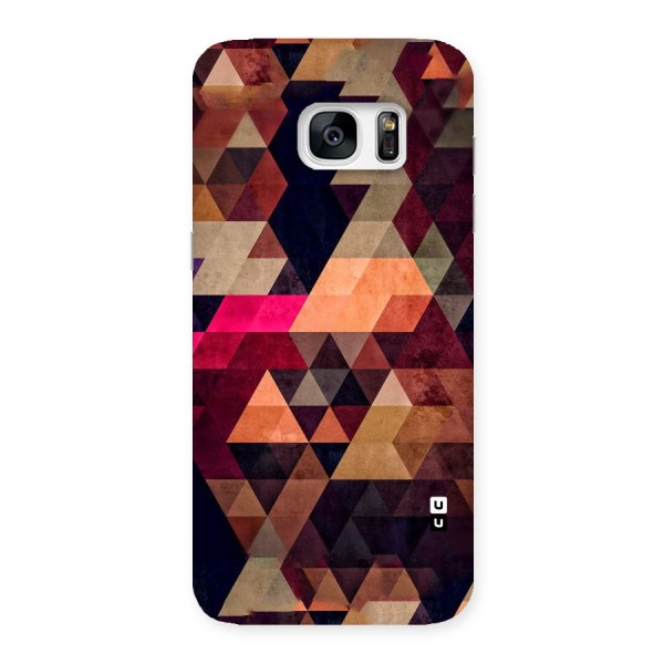 Abstract Beauty Triangles Back Case for Galaxy S7 Edge