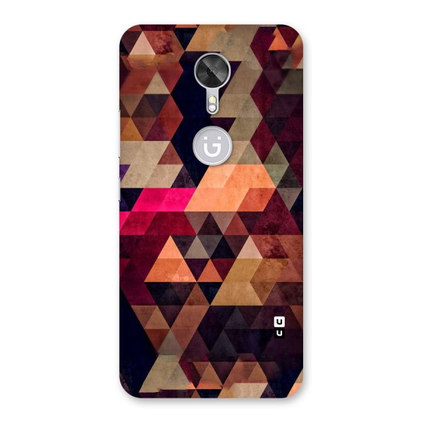 Abstract Beauty Triangles Back Case for Gionee A1