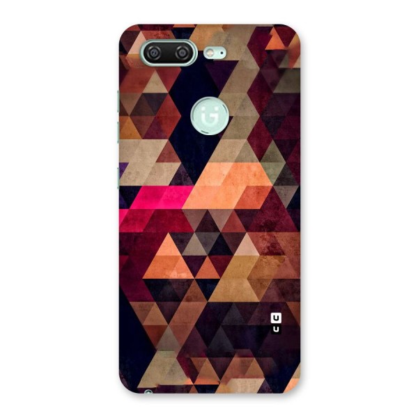 Abstract Beauty Triangles Back Case for Gionee S10