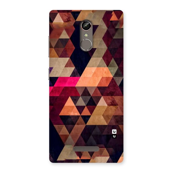 Abstract Beauty Triangles Back Case for Gionee S6s