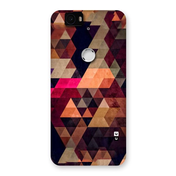 Abstract Beauty Triangles Back Case for Google Nexus-6P