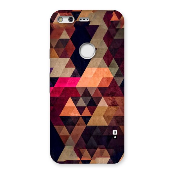 Abstract Beauty Triangles Back Case for Google Pixel