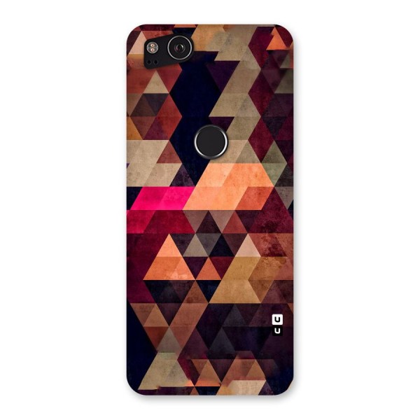 Abstract Beauty Triangles Back Case for Google Pixel 2