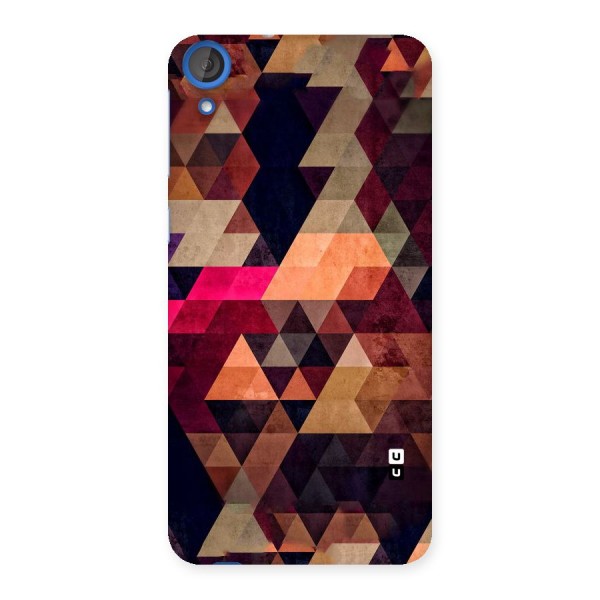 Abstract Beauty Triangles Back Case for HTC Desire 820