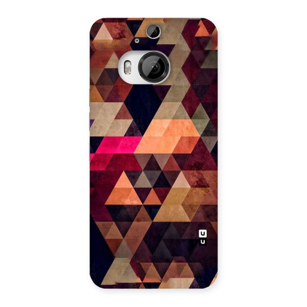 Abstract Beauty Triangles Back Case for HTC One M9 Plus