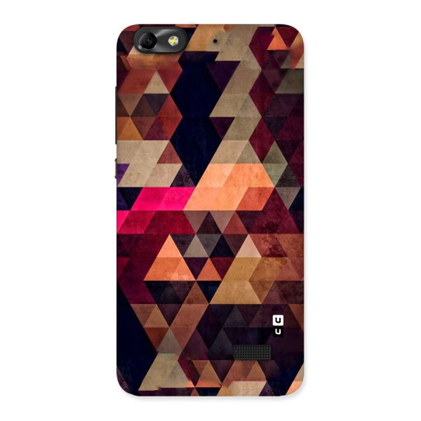 Abstract Beauty Triangles Back Case for Honor 4C