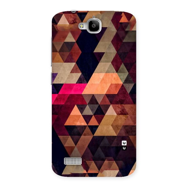 Abstract Beauty Triangles Back Case for Honor Holly