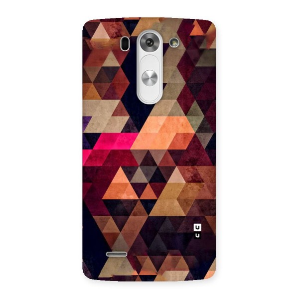 Abstract Beauty Triangles Back Case for LG G3 Beat