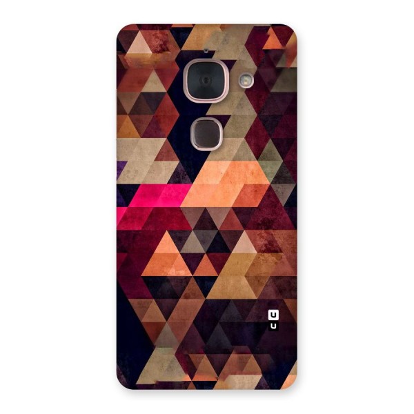 Abstract Beauty Triangles Back Case for Le Max 2