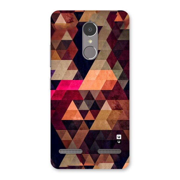 Abstract Beauty Triangles Back Case for Lenovo K6