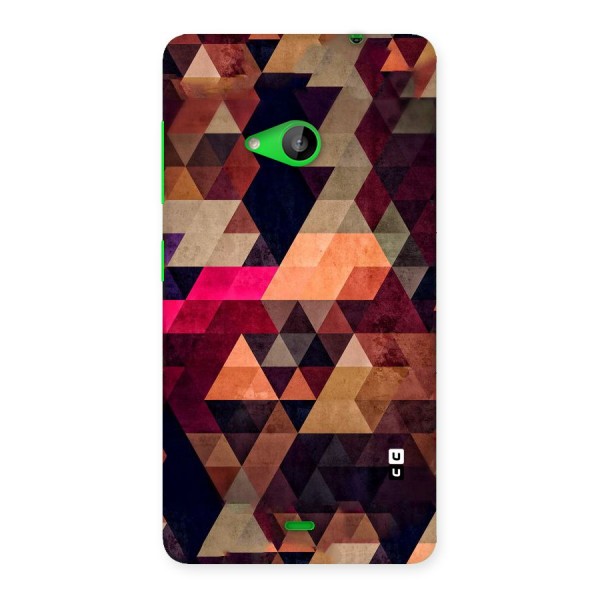 Abstract Beauty Triangles Back Case for Lumia 535