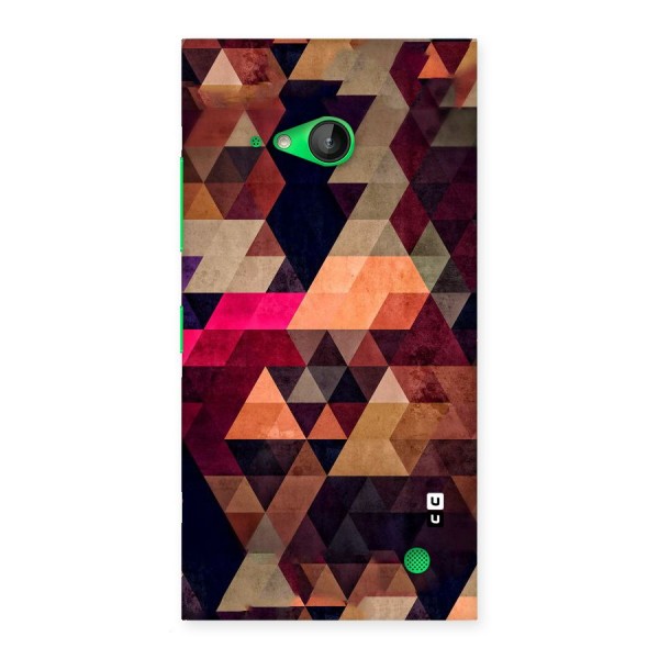 Abstract Beauty Triangles Back Case for Lumia 730