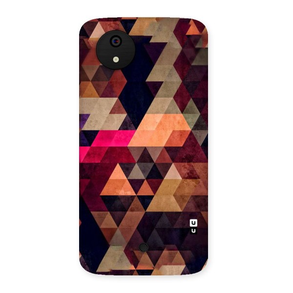Abstract Beauty Triangles Back Case for Micromax Canvas A1