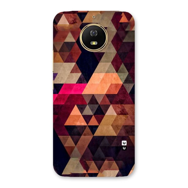 Abstract Beauty Triangles Back Case for Moto G5s