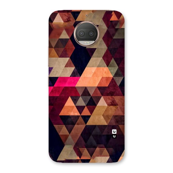 Abstract Beauty Triangles Back Case for Moto G5s Plus