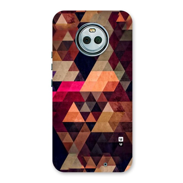 Abstract Beauty Triangles Back Case for Moto X4