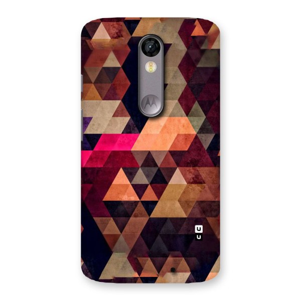 Abstract Beauty Triangles Back Case for Moto X Force