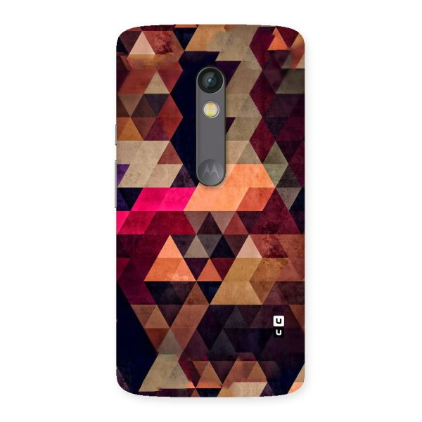 Abstract Beauty Triangles Back Case for Moto X Play