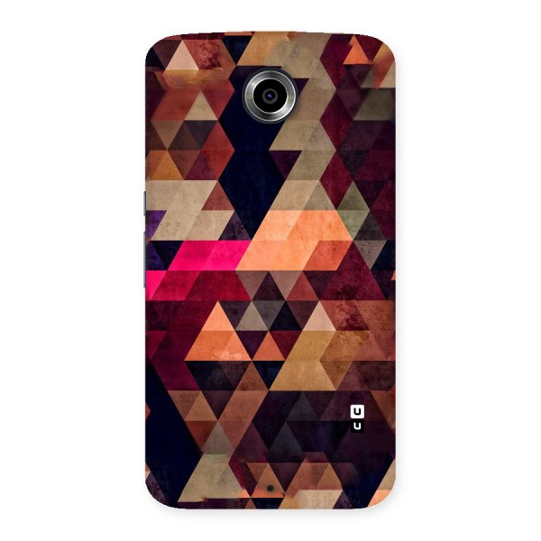 Abstract Beauty Triangles Back Case for Nexsus 6