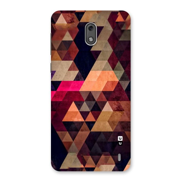 Abstract Beauty Triangles Back Case for Nokia 2