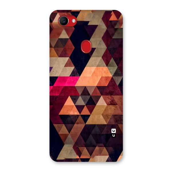 Abstract Beauty Triangles Back Case for Oppo F7