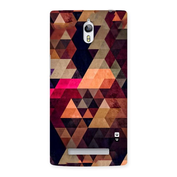 Abstract Beauty Triangles Back Case for Oppo Find 7