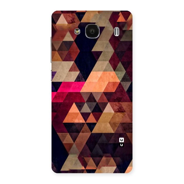 Abstract Beauty Triangles Back Case for Redmi 2s