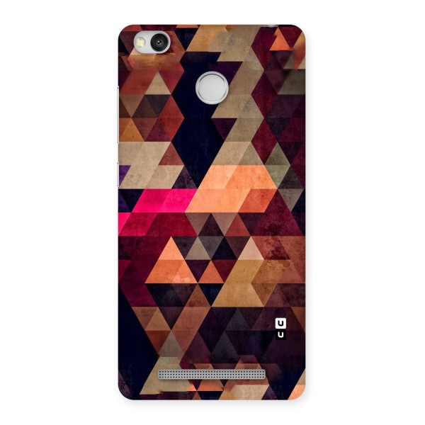 Abstract Beauty Triangles Back Case for Redmi 3S Prime