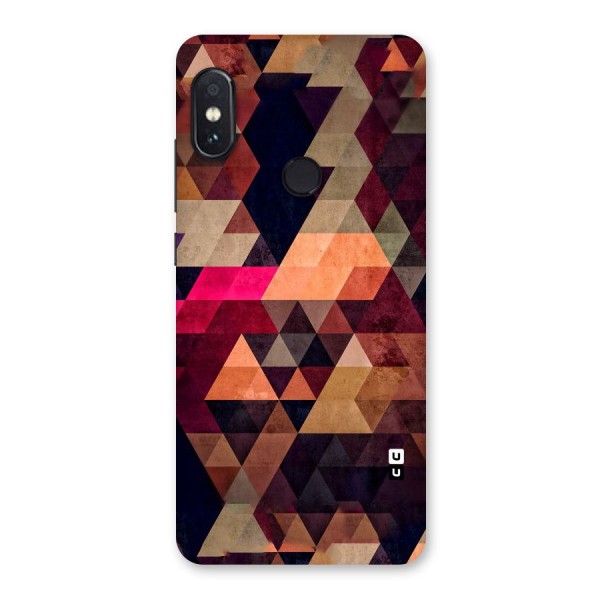 Abstract Beauty Triangles Back Case for Redmi Note 5 Pro