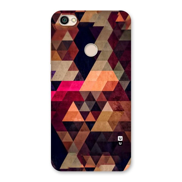 Abstract Beauty Triangles Back Case for Redmi Y1 2017