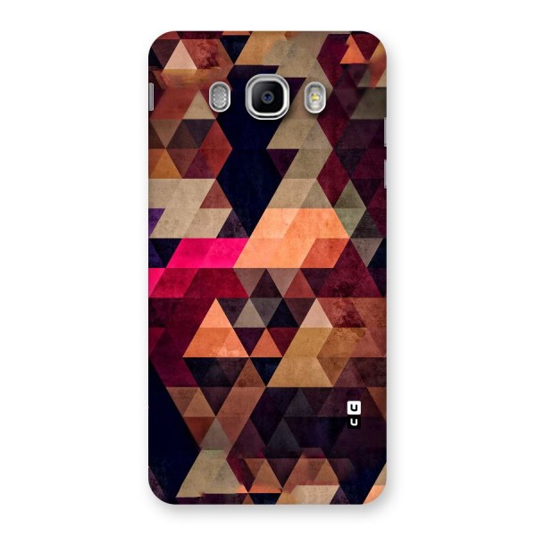 Abstract Beauty Triangles Back Case for Samsung Galaxy J5 2016